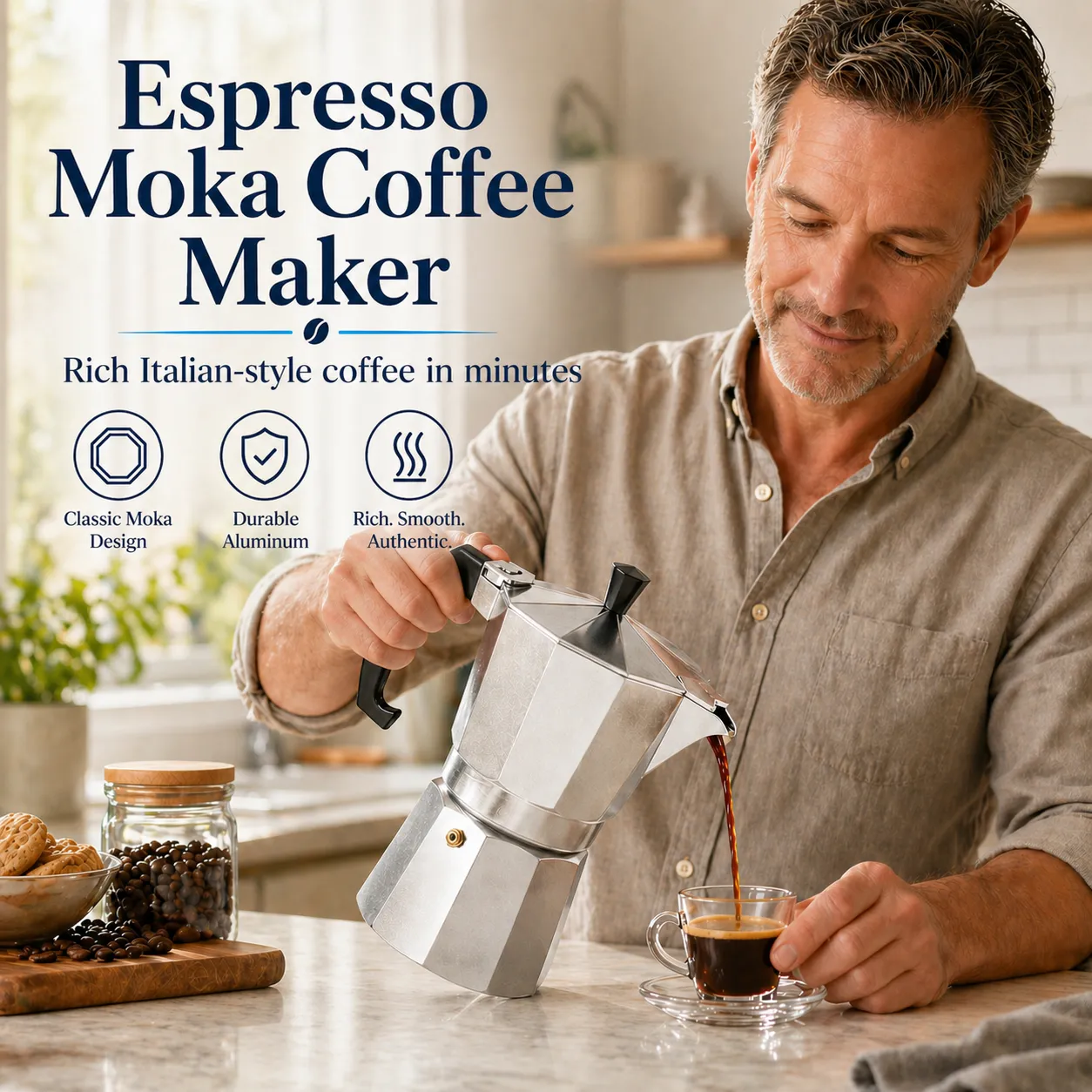 Espresso Moka Coffee Maker