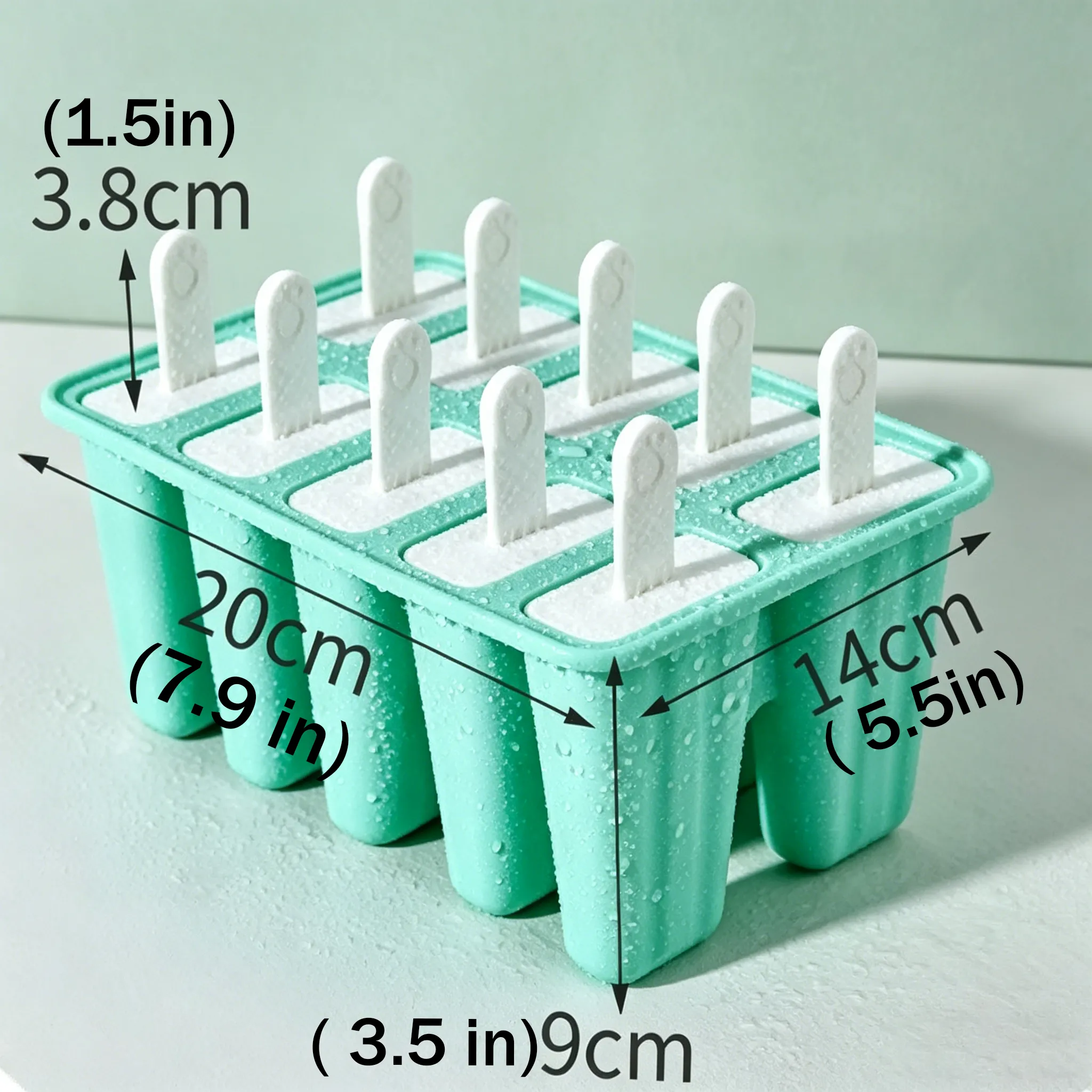 🍧 DIY Popsicle Mold Set– Quick Release, Spill-Proof, and Perfect for Homemade Treats - 图片 10