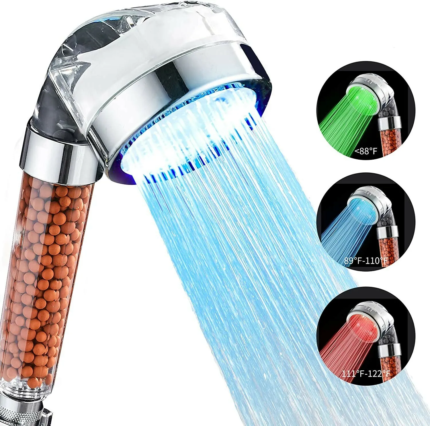 Anion pressurized Handheld Showerheads for Skin and Hair Care - Image 9