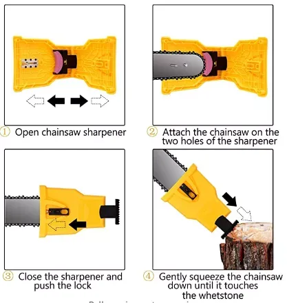 Woodworking Chainsaw Sharpener Quick Sharpening Tool - Image 4
