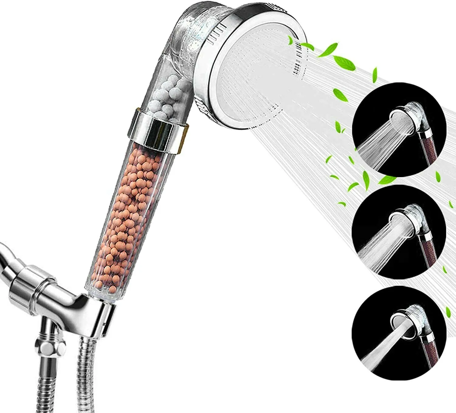 Anion pressurized Handheld Showerheads for Skin and Hair Care - Image 7
