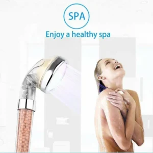 Anion pressurized Handheld Showerheads for Skin and Hair Care