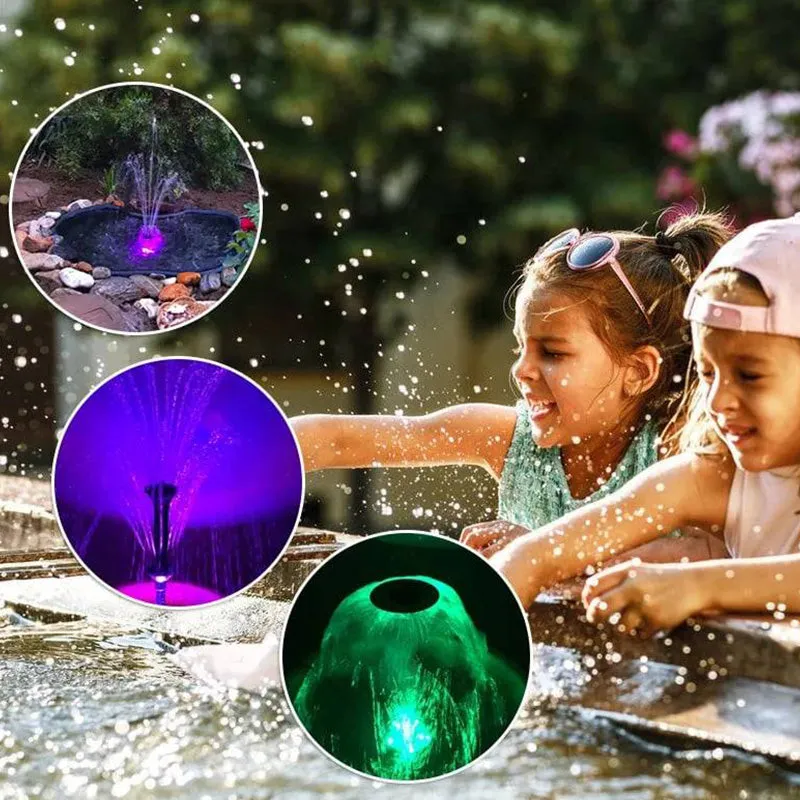 Fountain pump with LED color lighting - Image 8