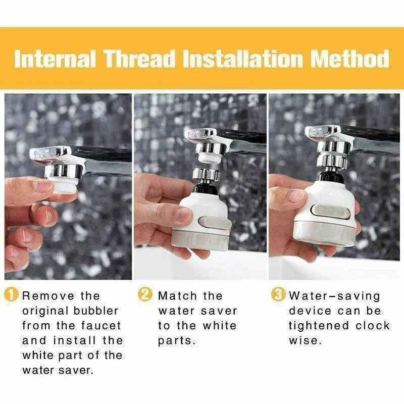 360° Rotating Faucet Booster - Image 5
