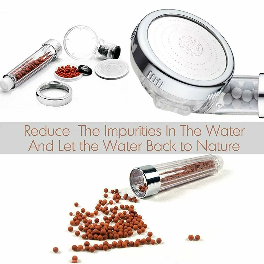 Anion pressurized Handheld Showerheads for Skin and Hair Care - Image 4