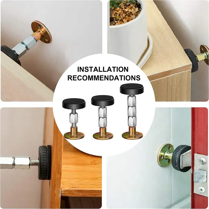 Product Introduction of Adjustable Threaded Bed Frame Anti-Shake Tool,Headboard Stoppers, Bedside Headboards Prevent loosening Anti-Shake Fixer, Easy Install (30-112mm) 6