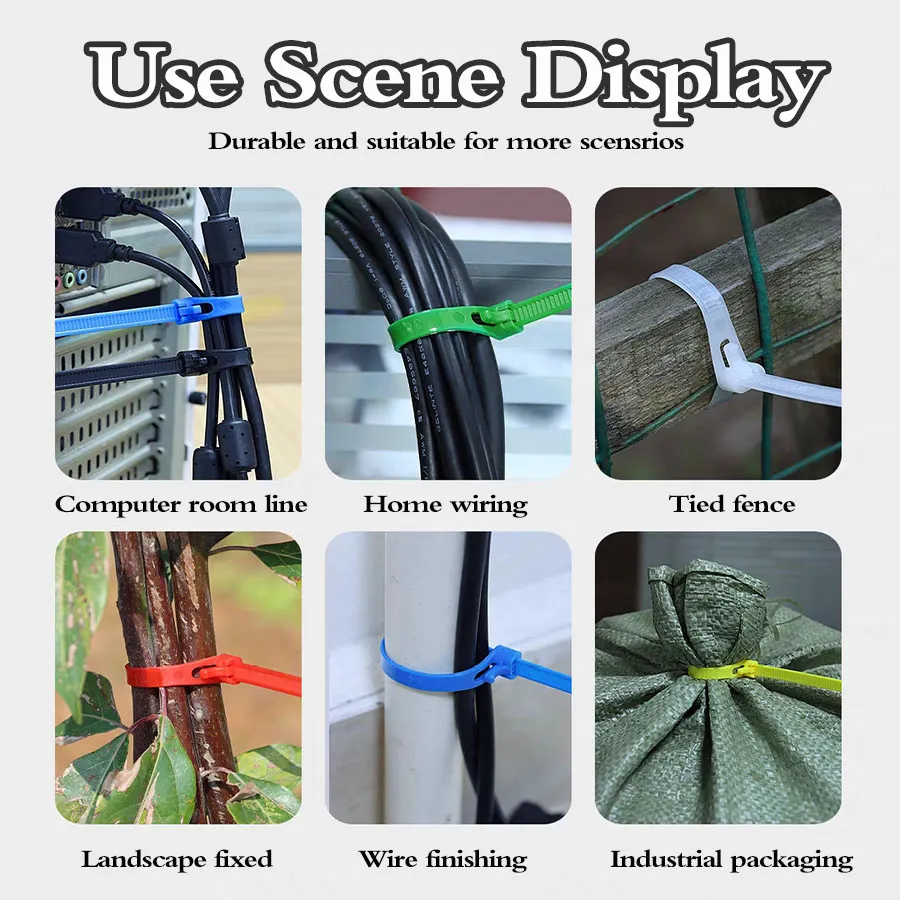 🧰Buckle Self-locking Premium Nylon Cable Wire Ties - Image 4