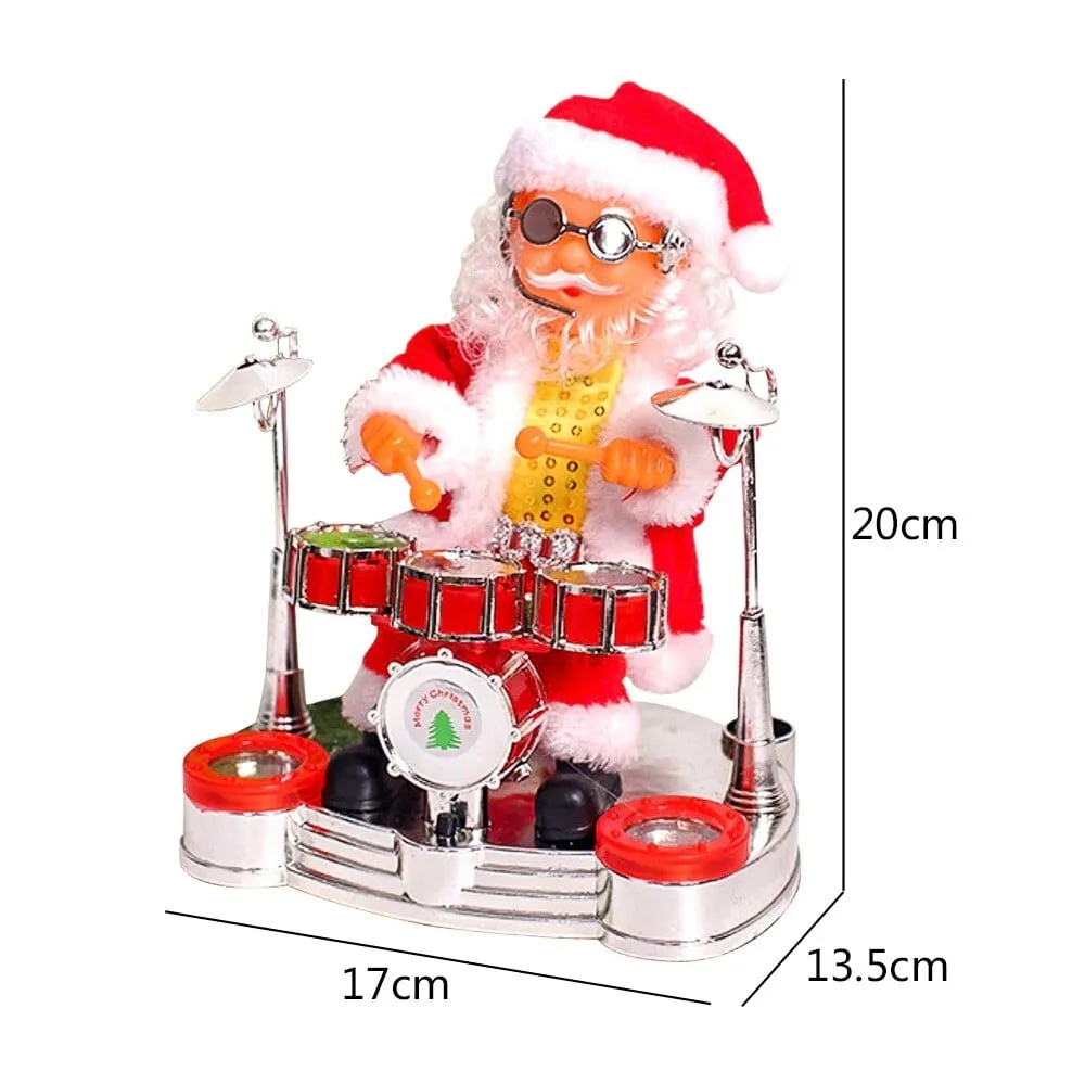 Electric Santa Claus Playing Piano Xmas Gift - Image 5