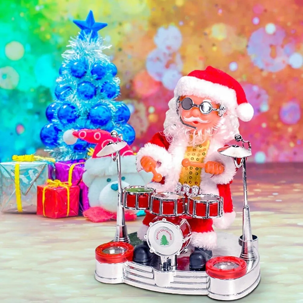 Electric Santa Claus Playing Piano Xmas Gift - Image 3