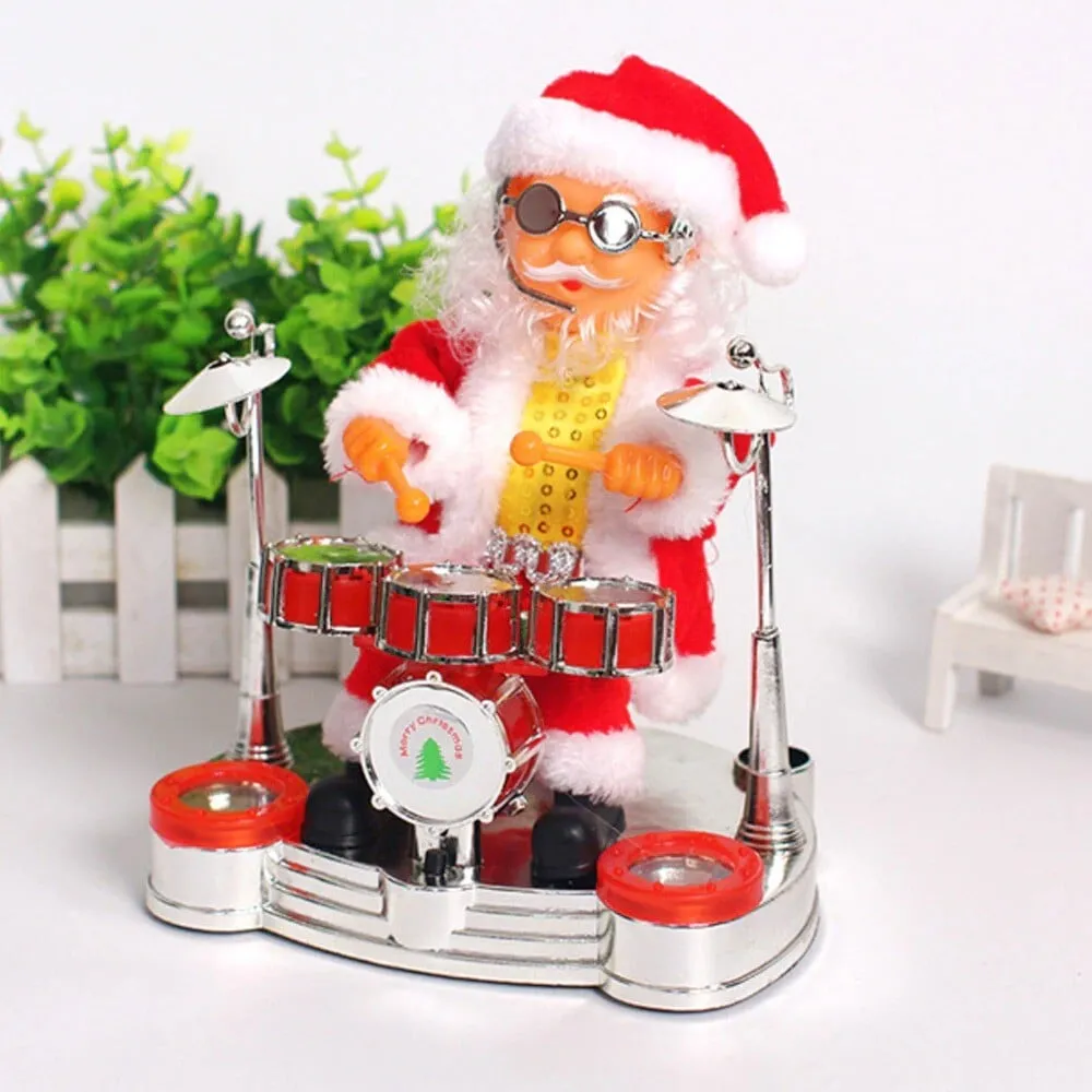 Electric Santa Claus Playing Piano Xmas Gift - Image 2