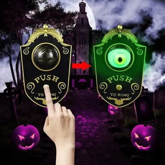 🎃49% OFF😈 Demon one-eyed doorbell🔔