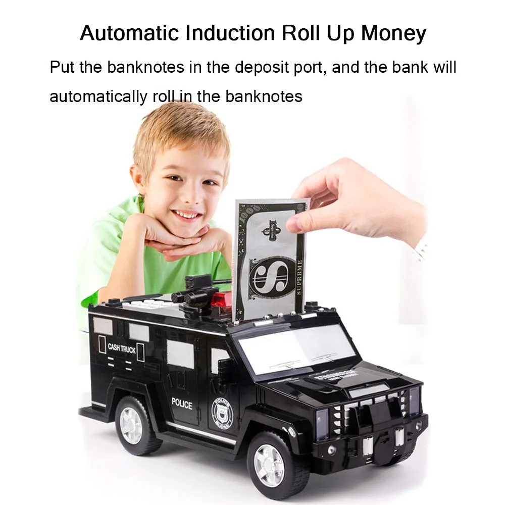 Newest Smart Music Password Banknote Car Piggy Bank - Image 8