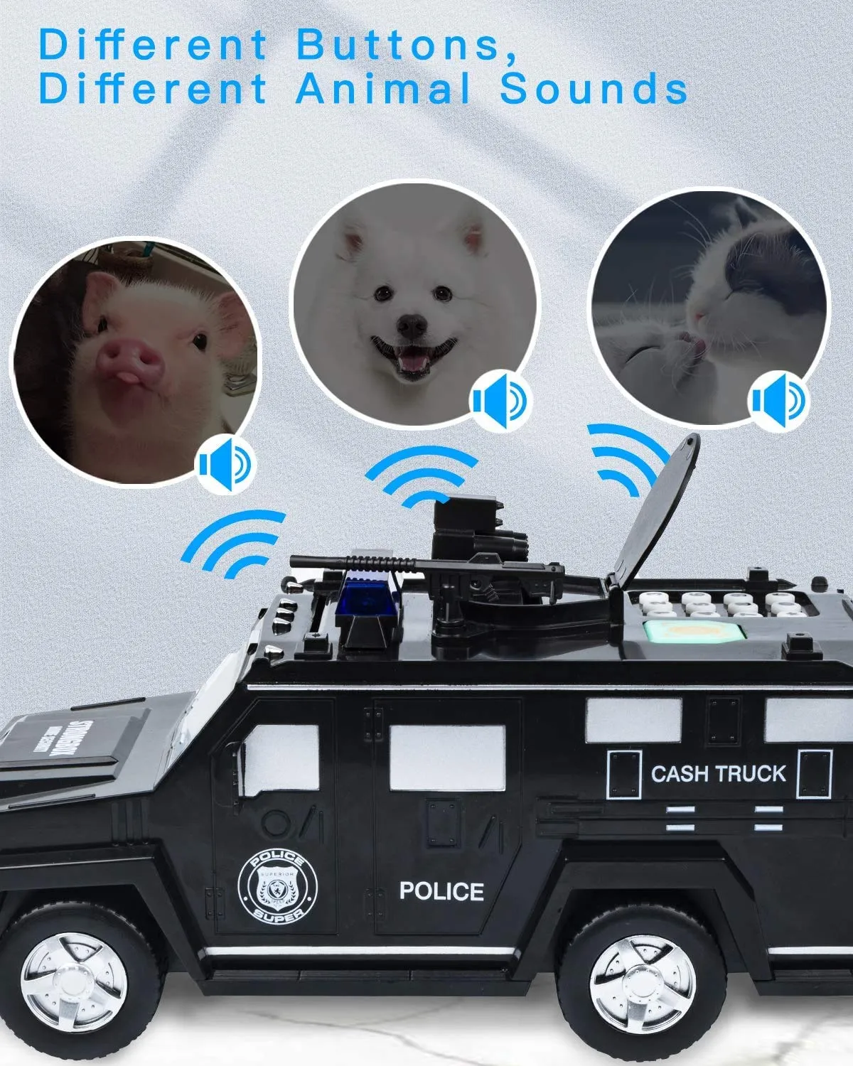 Newest Smart Music Password Banknote Car Piggy Bank - Image 3