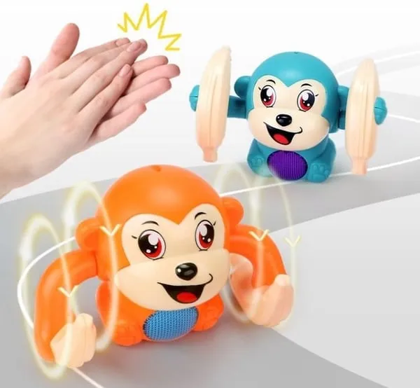 49% OFF🔥Early infant electric flip and head monkey toys - Image 2