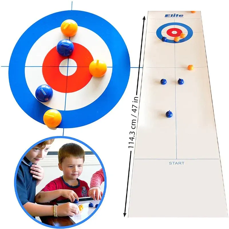 💥Interactive Table Curling Ball Sports Game🏒