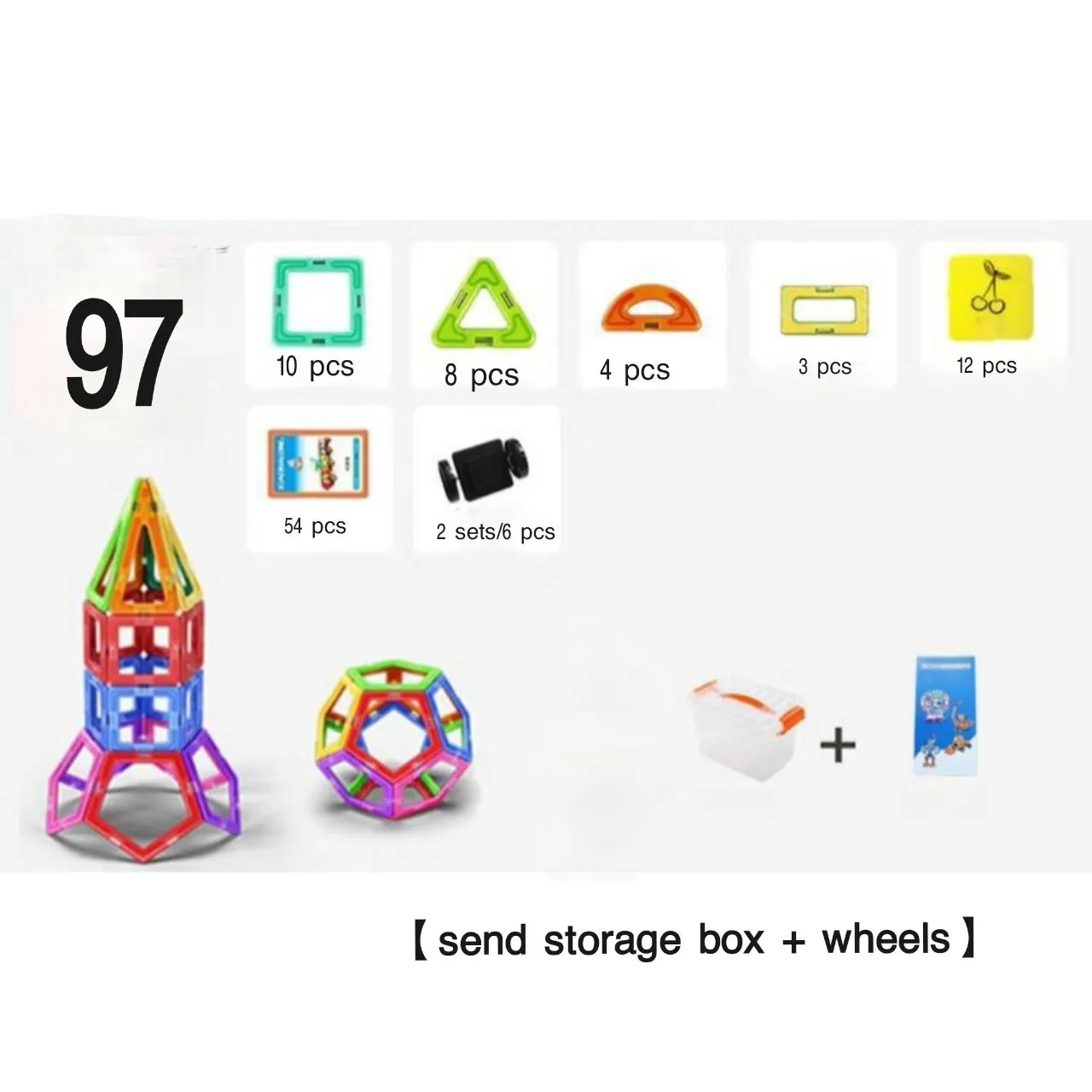 (SAVE 49% OFF) | Magnetic Building Tiles - Image 12