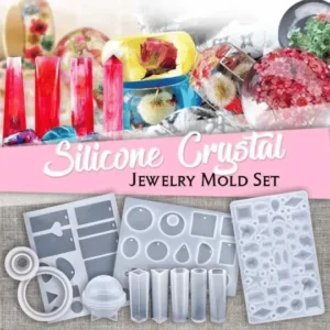DIY Crystal Mold SET (With 157 PCS KIT)💐