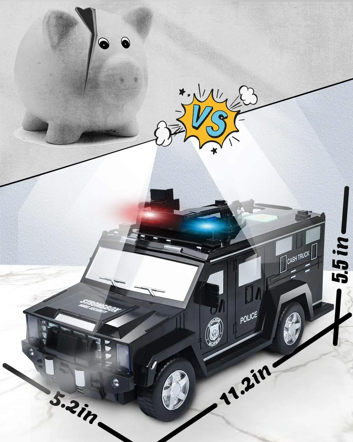 Newest Smart Music Password Banknote Car Piggy Bank - Image 5