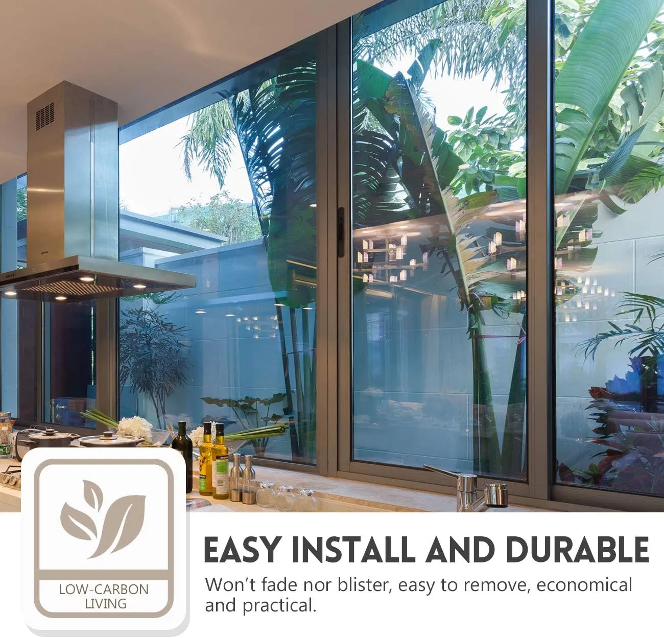 🔥Privacy Window Film,One Way Window Privacy Film,Reflective Mirror Glass Windows Coverings - Image 9
