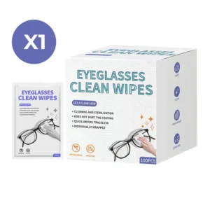Crystal Clear View Lens Wipes