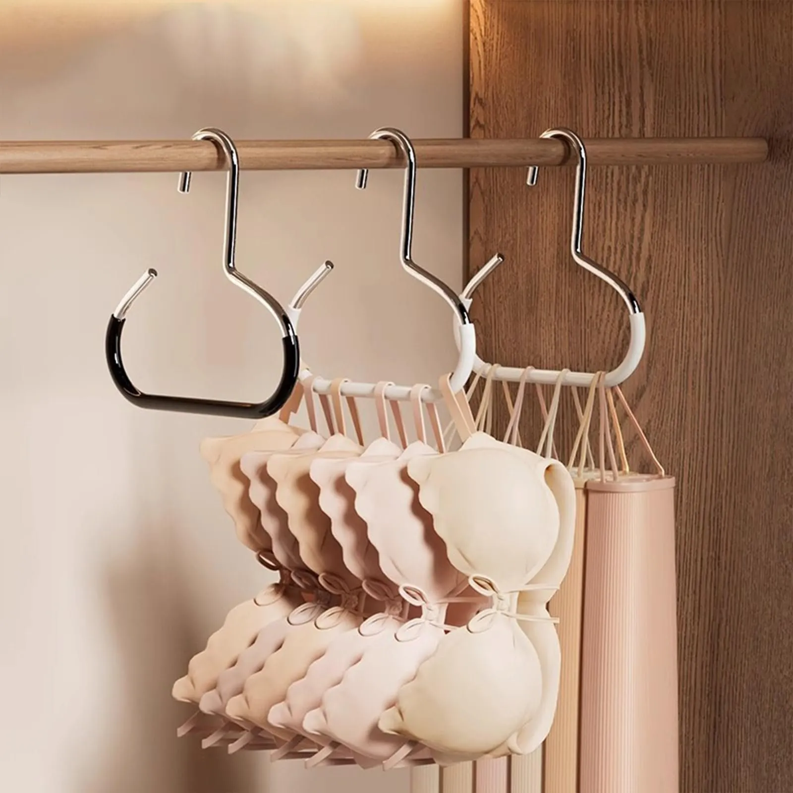 đŸ§¢Durable Steel Hangers: Maximize Closet Space with Versatile Storage - Image 2