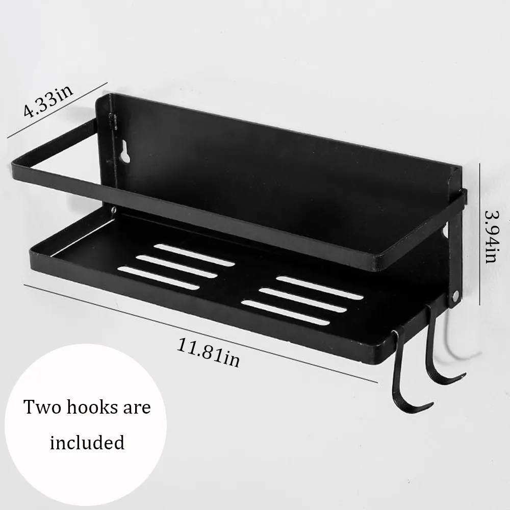 🧂 Double-Layer Wall-Mounted Magnetic Spice Rack - Image 13