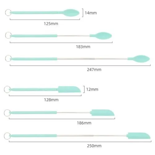 Mini Silicone Telescopic Spatula - Image 7