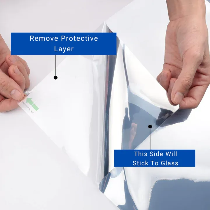 🔥Privacy Window Film,One Way Window Privacy Film,Reflective Mirror Glass Windows Coverings - Image 12