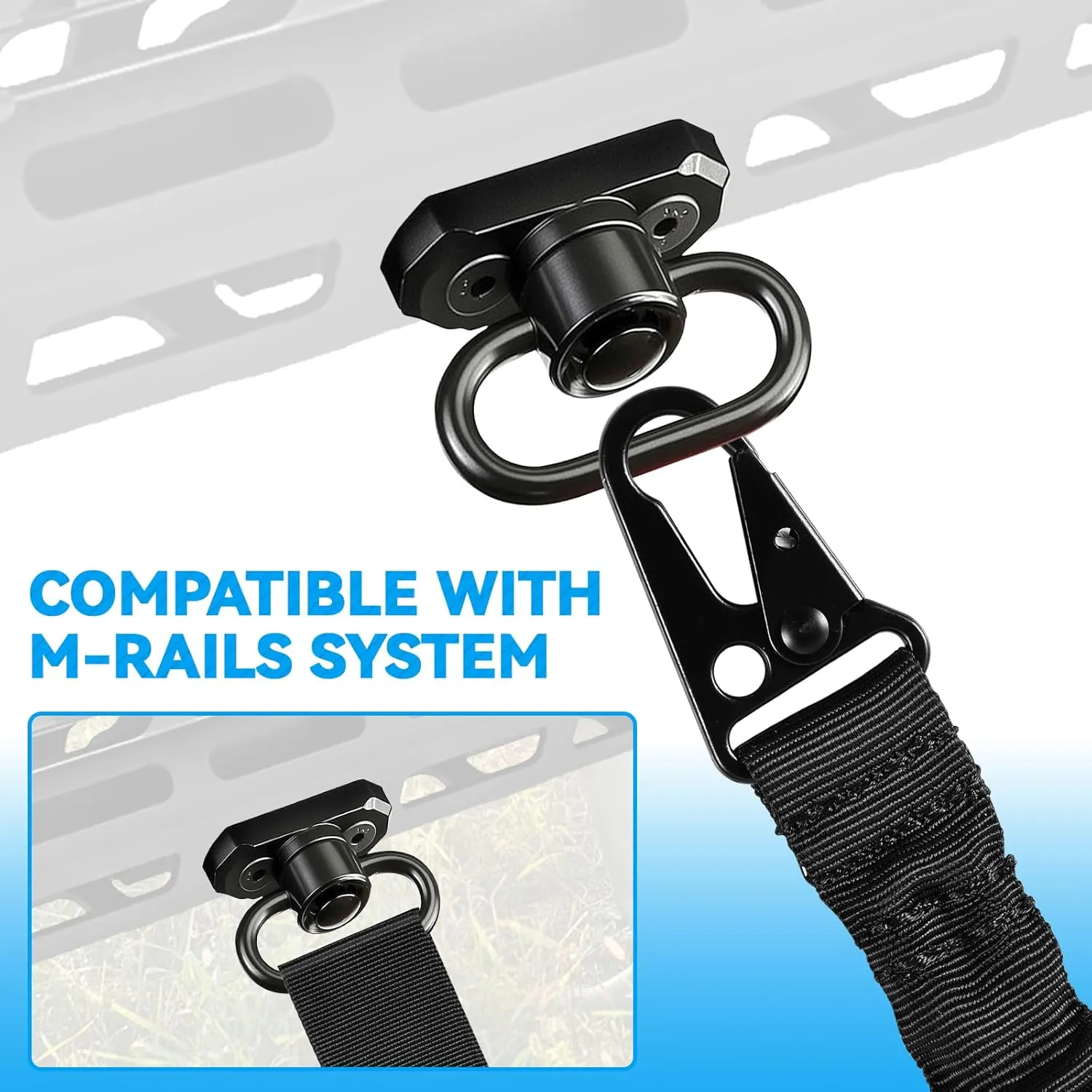 🔥Heavy Duty QD Sling Swivel Mount