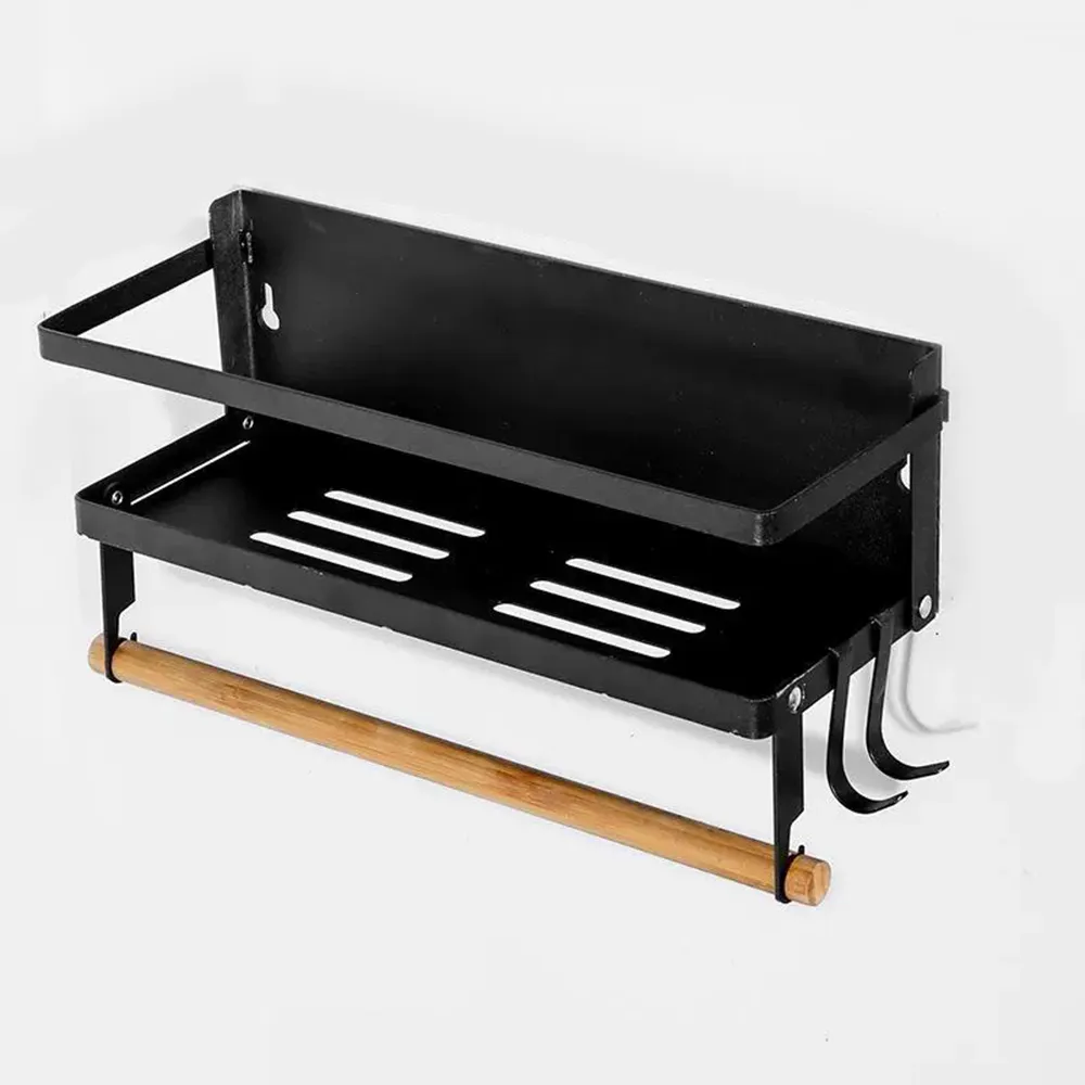 🧂 Double-Layer Wall-Mounted Magnetic Spice Rack - Image 12