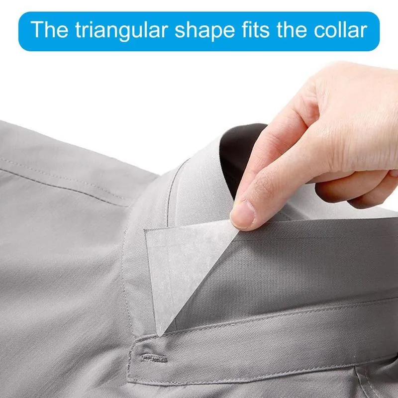 Collar Stays Coller Shaper Sticker