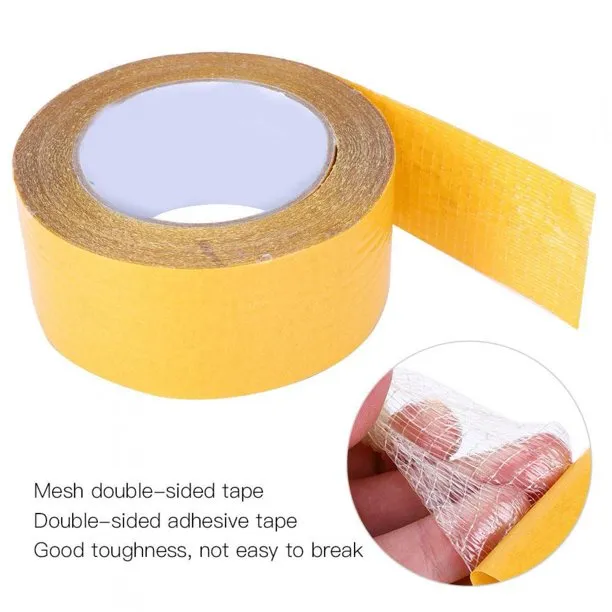 Strong Adhesive Double-sided Gauze fiber Mesh Tape - Image 7