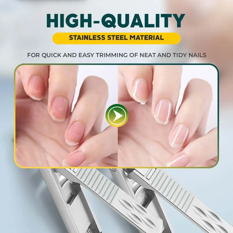 Foldable Double-Ended Nail Clipper Tool - Image 8