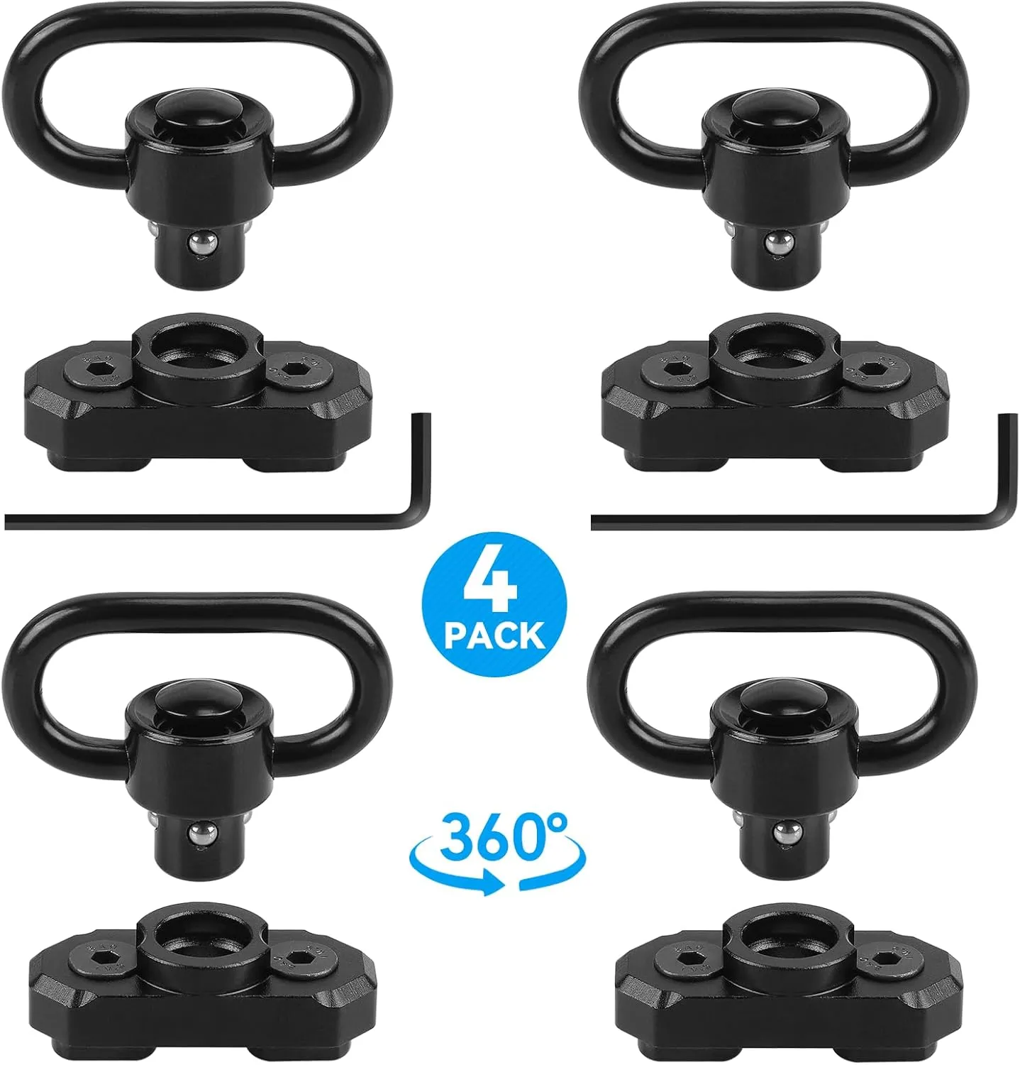 🔥Heavy Duty QD Sling Swivel Mount - Image 11