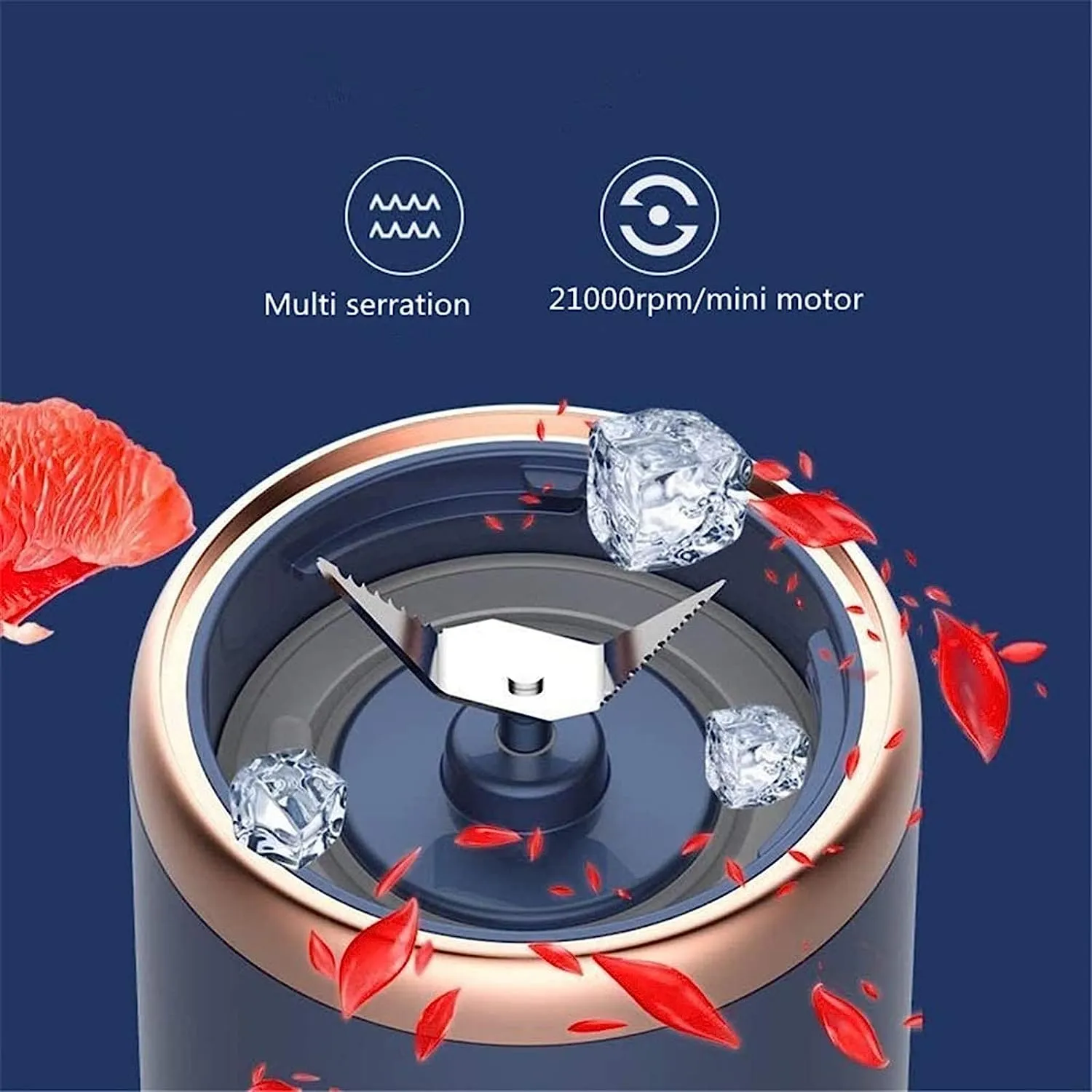 6 Blades Portable Blender - Image 3