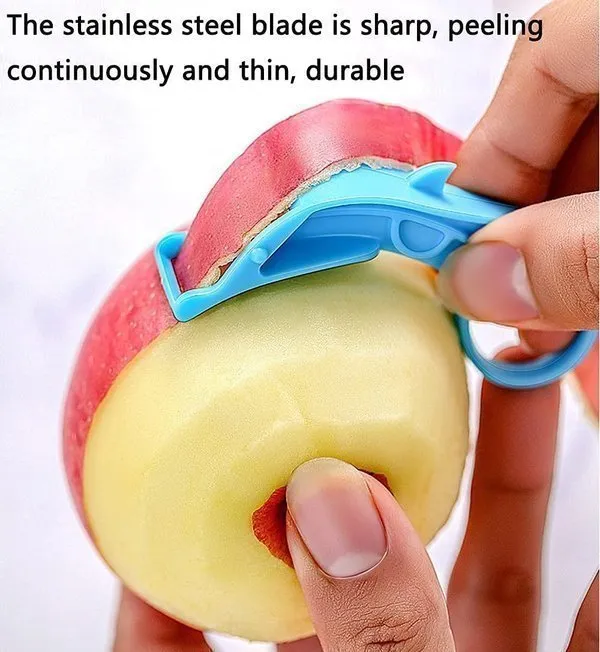 (🎁Hot Sale - SAVE 40% OFF) Multi-Function Finger Ring Fruit Peeler🔥3 PCS ( $5.33 Each )🔥