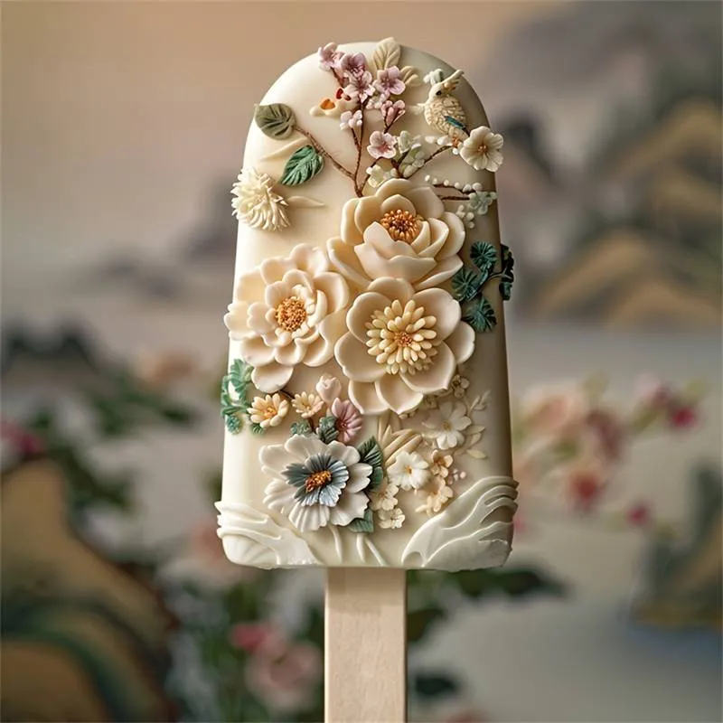 💐Floral Silicone Popsicle Mold🍦 - Image 4