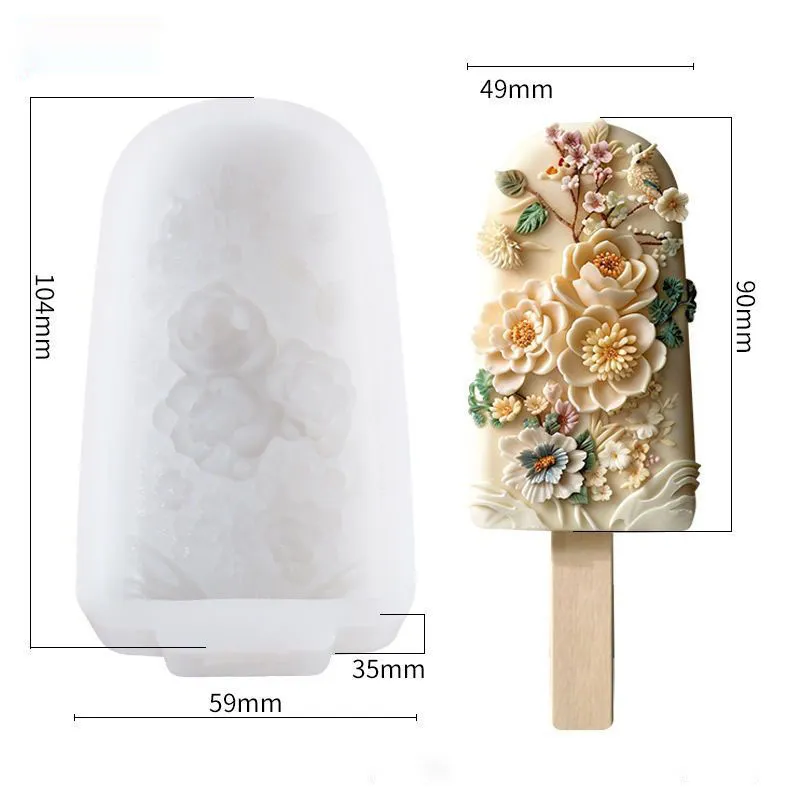 💐Floral Silicone Popsicle Mold🍦 - Image 10