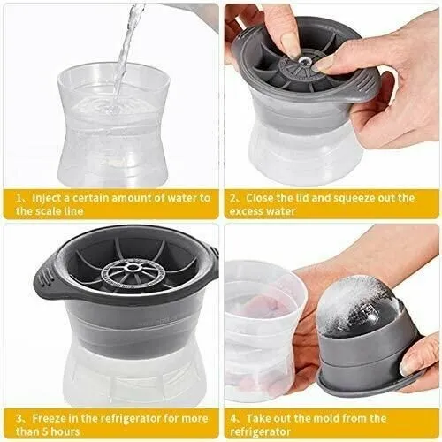 Ice Ball Silicone Maker Chilling Bourbon Whiskey - Image 4