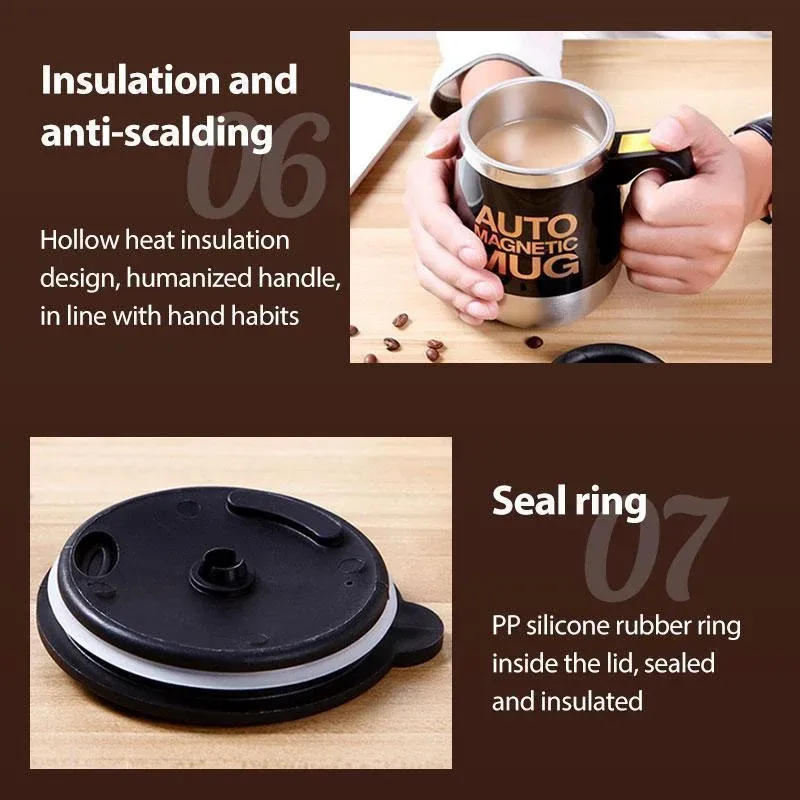 🔥Stainless Steel Upgrade Magnetized Mixing Cup - Image 6