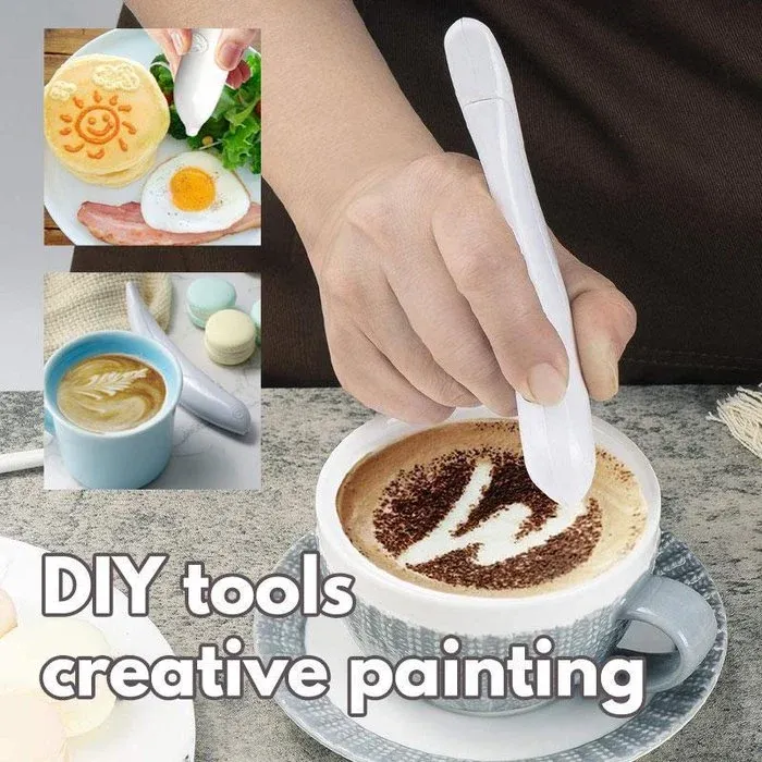 ☕ 49% OFF-Coffee Carving Pens Genius-latte-pen☕ - Image 5