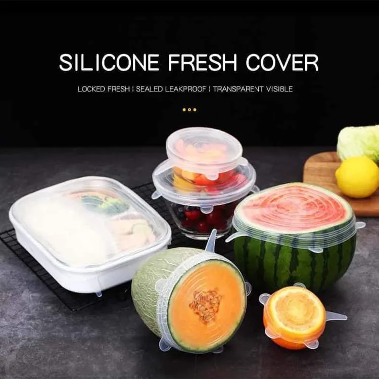 Silicon Lids (Set Of 6) - Image 2