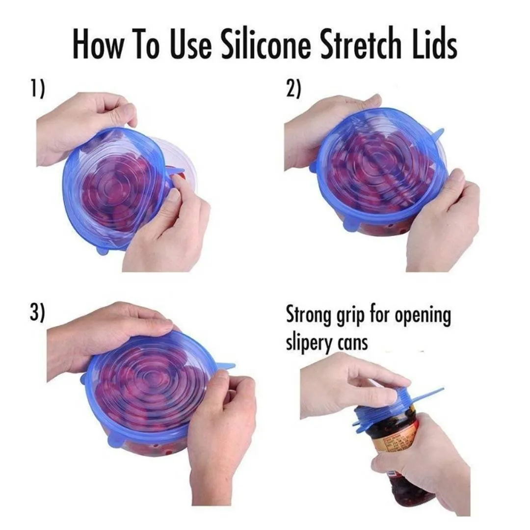 Silicon Lids (Set Of 6) - Image 5