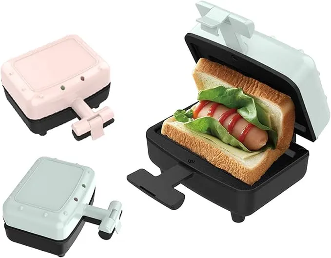 Mini Sandwich and Burger Maker – Dual-Sided Breakfast Machine - Image 6