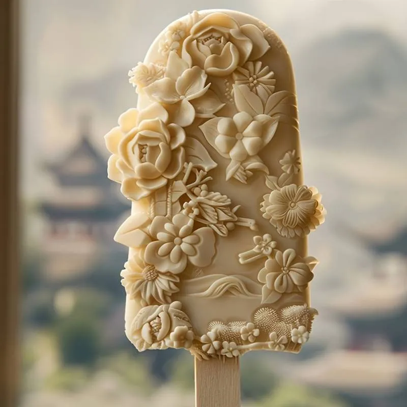 💐Floral Silicone Popsicle Mold🍦 - Image 5