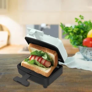 Mini Sandwich and Burger Maker – Dual-Sided Breakfast Machine
