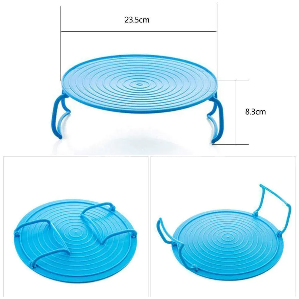 🔥 Compact & Versatile: Microwave Folding Tray Set - 3PCS - Image 6