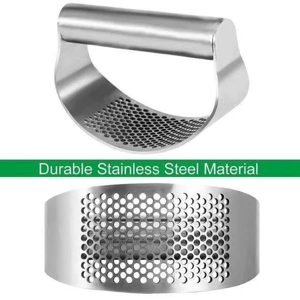 Stainless Steel Garlic Press - Image 6