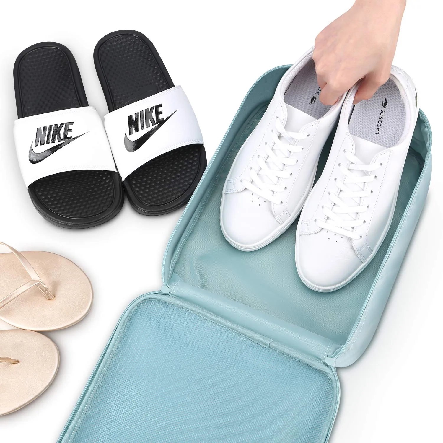 Travel Shoe Bag for 3 Pairs - Image 4