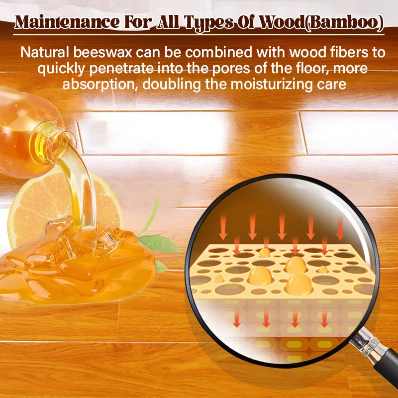 Natural Beeswax & Orange Oil Wood Conditioner - Image 6
